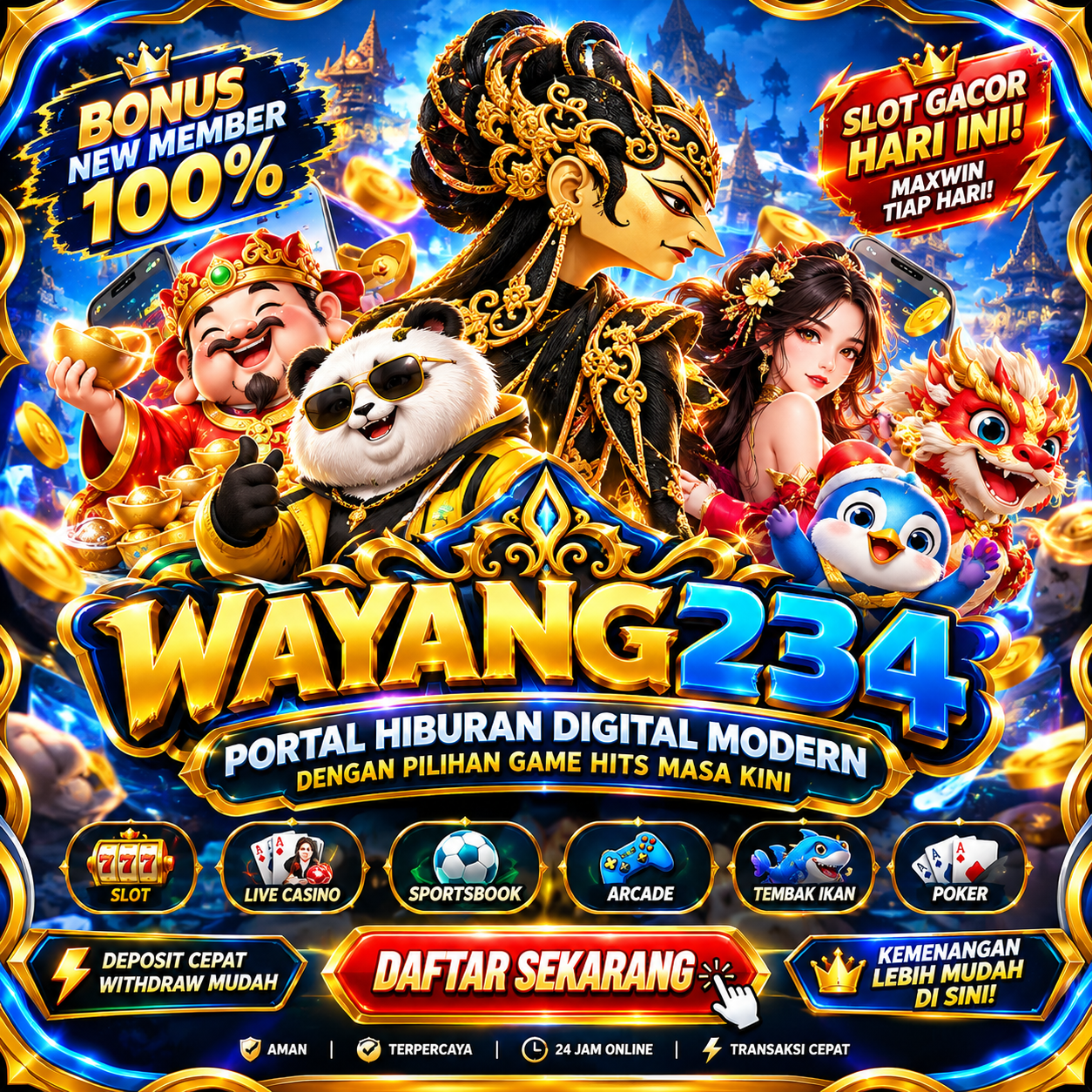 WAYANG234 - Portal Hiburan Digital Modern dengan Pilihan Game Hits Masa Kini